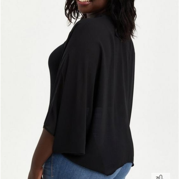 Chiffon Cocoon Kimono - Picture 3 of 4